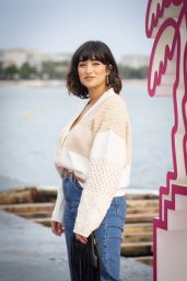 Shirine Boutella - "Christmas Flow" Photocall at the 4th Canneseries 10/09/2021