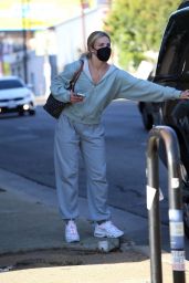 Whitney Carson at DWTS Rehearsal Studio in LA 10/16/2021