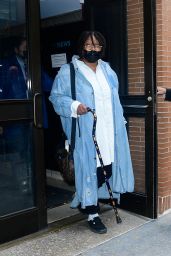 Whoopi Goldberg - Leaving The View in New York 10/25/2021