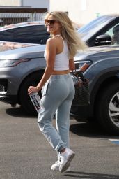 Witney Carson at the dance Studio in Los Angeles 10/05/2021