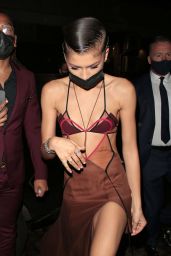 Zendaya - Heads to the "Dune" Premiere After-Party at the Soho House in London 10/18/2021