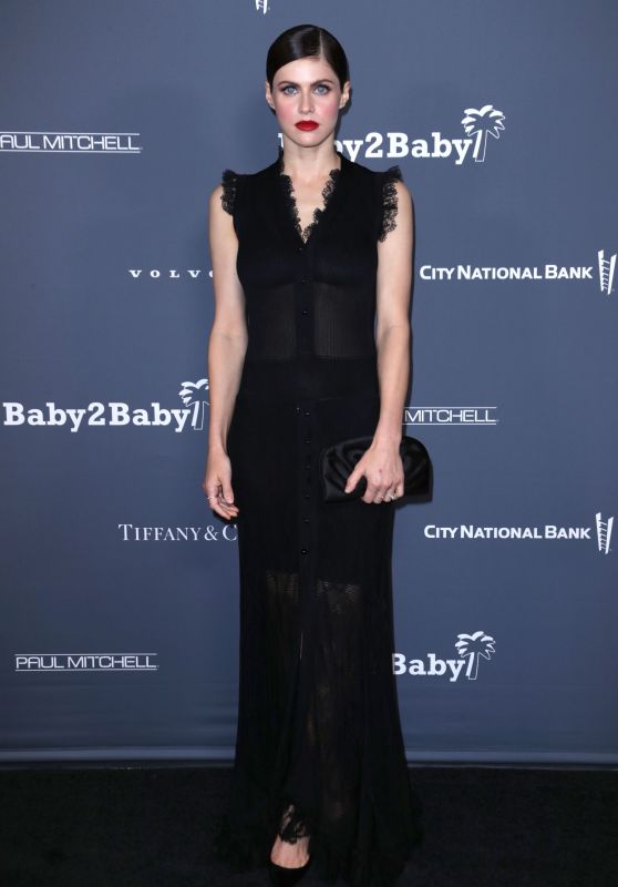Alexandra Daddario – Baby2Baby 10-Year Gala in LA 13/13/2021