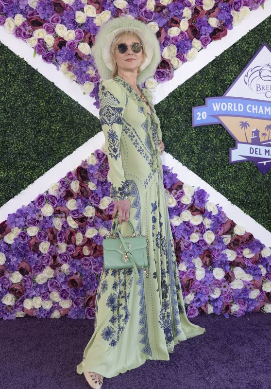 Anne Heche – Breeders Cup Red Carpet in San Diego 11/06/2021