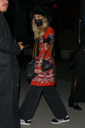 Ashlee Simpson at BOA Steakhouse in West Hollywood 11/22/2021
