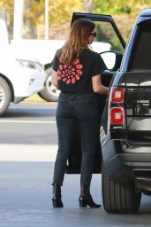 Ashley Benson at a Gas Station in Los Angeles 11/22/2021