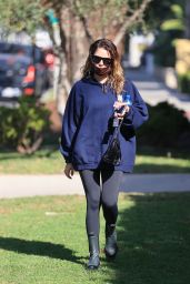 Ashley Benson at Forma Pilates in West Hollywood 11/05/2021