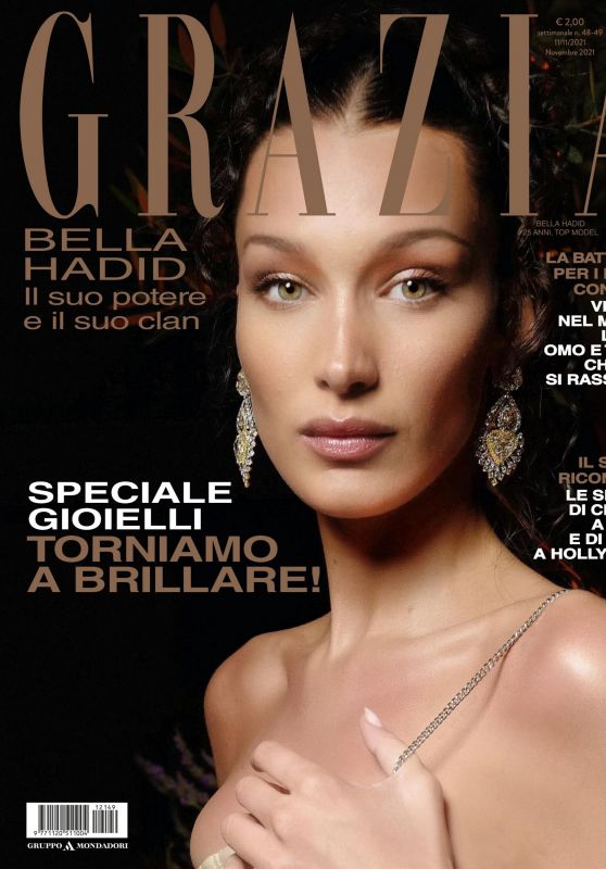 Bella Hadid - Grazia Italy November 2021 Issue