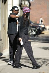 Bella Hadid - Outside the Gym in NYC 11/08/2021