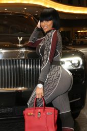Blac Chyna at the Showboat Hotel in Atlantic City 11/06/2021