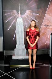 Blake Lively at the Empire State Building in New York City 11/08/2021