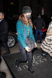 Cara Delevigne and Zazie Beetz - Arrive at the SNL After Party in NY 11/13/2021