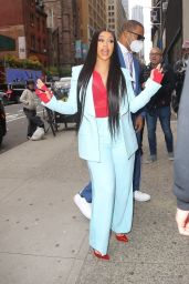 Cardi B - Out in New York 11/02/2021