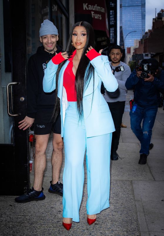 Cardi B - Out in New York 11/02/2021