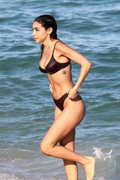 Chantel Jeffries in a Bikini - Miami Beach 11/28/2021