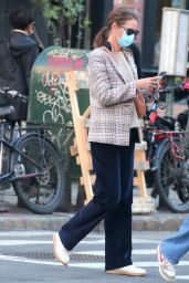 Christy Turlington and Daughter Grace Burn - Out in Tribeca NY 11/08/2021