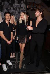 Delilah Hamlin Night Out Style - Catch Restaurant in West Hollywood 11/14/2021