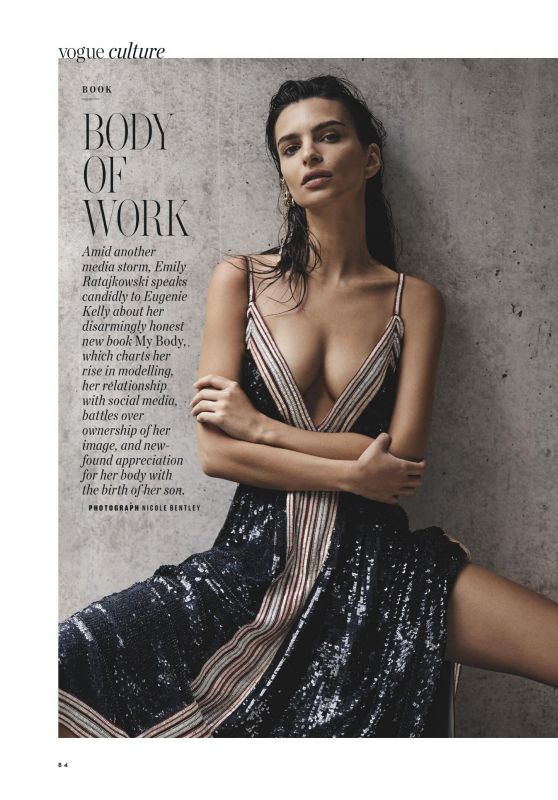 Emily Ratajkowski - Vogue Australia December 2021 Issue