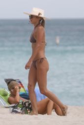 Estefania Ahumada in a Bikini - Miami Beach 10/31/2021