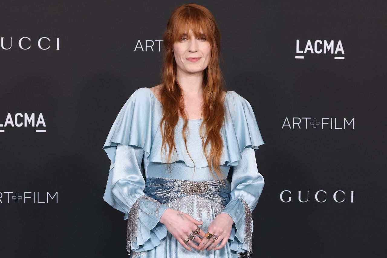 Florence Welch – LACMA ART+FILM GALA in Los Angeles 11/06/2021 • CelebMafia