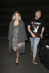 Helen Flanagan at the Primark VIP Christmas Dinner in London 11/17/2021