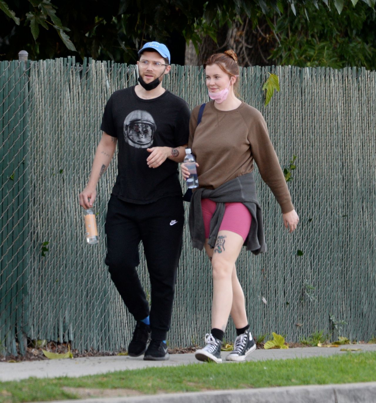 Ireland Baldwin With Boyfriend RAC - Out in Los Angeles 11/15/2021