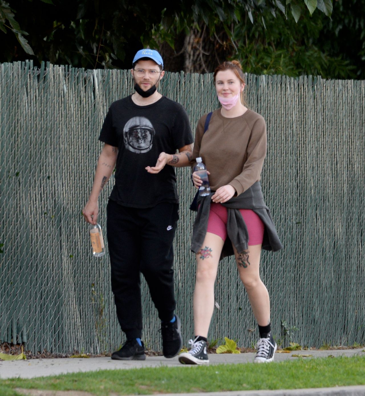 Ireland Baldwin With Boyfriend RAC - Out in Los Angeles 11/15/2021