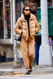 Irina Shayk Street Style - New York 11/26/2021
