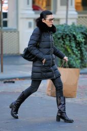 Julianna Margulies at Uniqlo in Soho in New York 11/15/2021