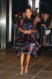 Karrueche Tran - Arrives at the Jazz at Lincoln Center in New York 11/16/2021