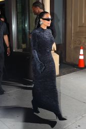 Kim Kardashian Night Out Style - Zero Bond in NYC 11/03/2021