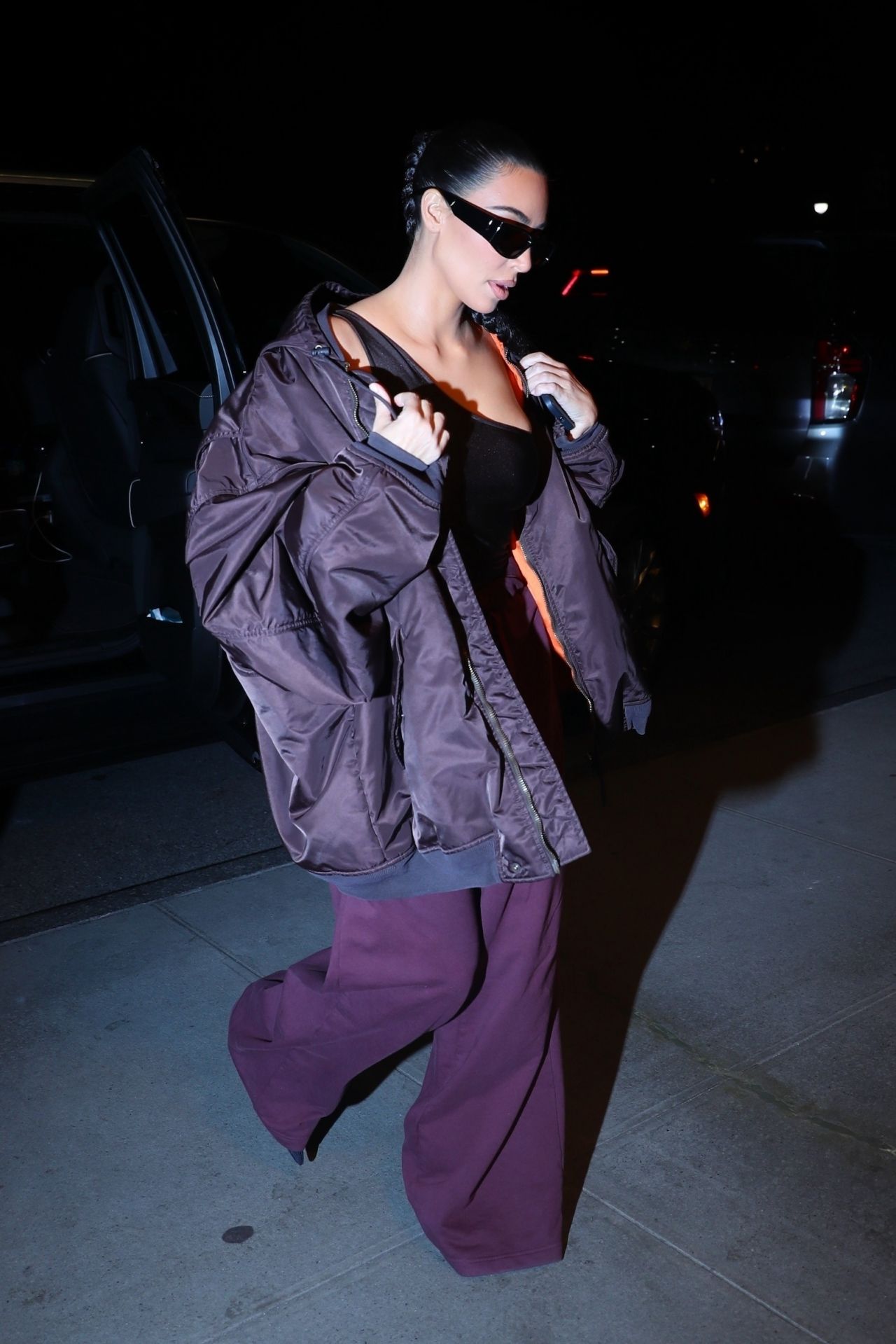 Kim Kardashian - Out for Dinner in NYC 11/03/2021 • CelebMafia