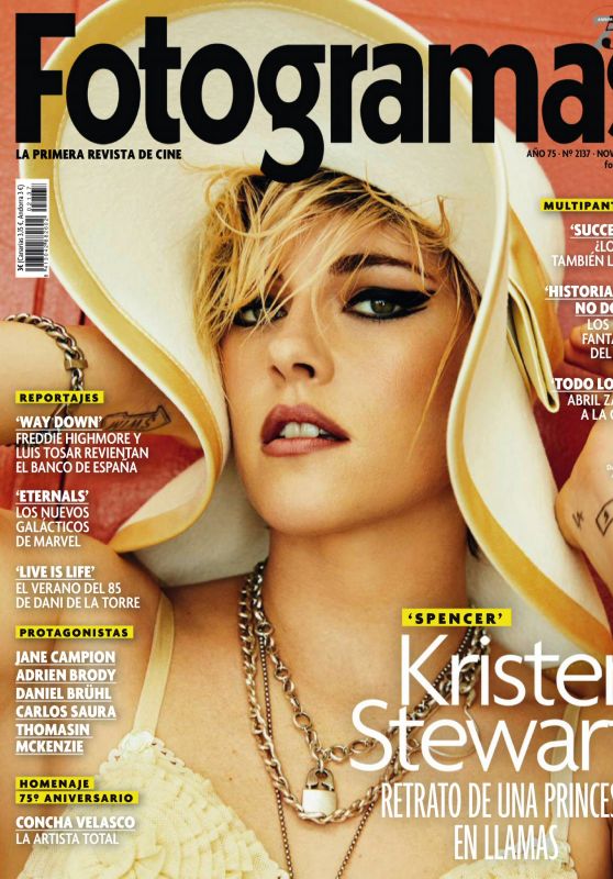 Kristen Stewart - Fotogramas November 2021 Issue