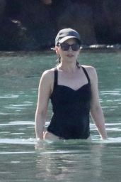 Kylie Minogue at the Beach in Athens 11/04/2021