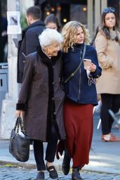 Kyra Sedgwick With Her Mother in New York 11/06/2021