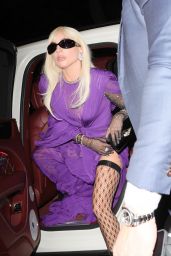 Lady Gaga - Arrives at Amazonico Restaurant in London 11/09/2021