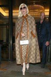 Lady Gaga - "House Of Gucci" Screening in Leicester Square in London 11/10/2021