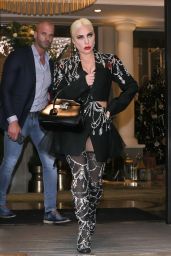 Lady Gaga in Gucci-Styled Tutu Dress in London 11/12/2021