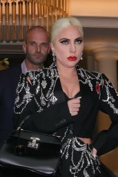 Lady Gaga in Gucci-Styled Tutu Dress in London 11/12/2021