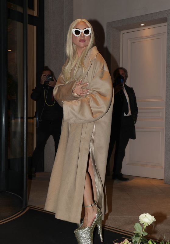 Lady Gaga - Returns to Her Hotel in Milan 11/13/2021