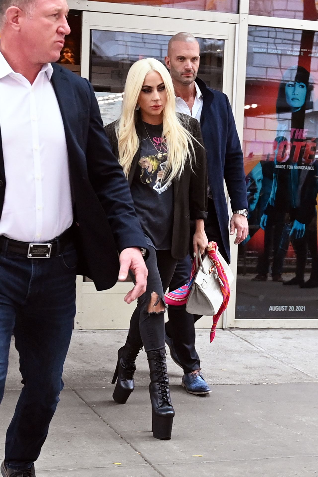 Lady Gaga Street Style - AMC in New York City 11/17/2021 • CelebMafia