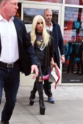 Lady Gaga Street Style - AMC in New York City 11/17/2021