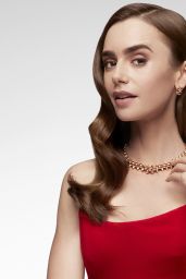 Lily Collins - Cartier “Love Is All” Holiday 2021