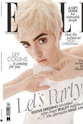 Lily Collins – UK Elle (December 2021 – January 2022)