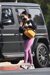 Lucy Hale in Workout Gear  - West Hollywood 11/19/2021