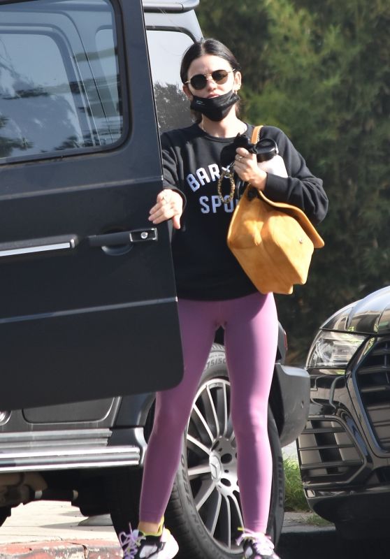 Lucy Hale in Workout Gear  - West Hollywood 11/19/2021