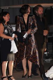 Maggie Gyllenhaal at Simon Huck Wedding at the Bel Air Hotel 11/13/2021