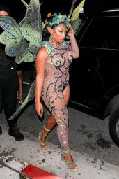 Megan Thee Stallion as a Fairy - Halloween Party in West Hollywood 10/31/2021