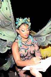 Megan Thee Stallion as a Fairy - Halloween Party in West Hollywood 10/31/2021