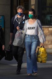 Milla Jovovich - Grocery Shopping in Los Feliz 11/22/2021