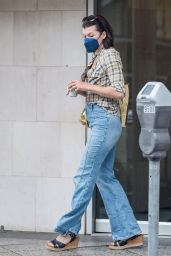 Milla Jovovich - Shopping on Rodeo Drive in Beverly Hills 11/01/2021